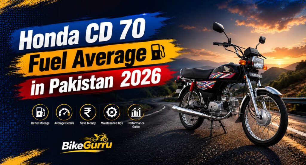 Honda CD 70 Fuel Average in Pakistan