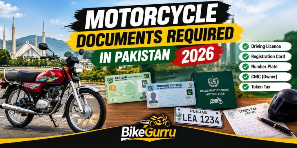 Motorcycle Documents Required in Pakistan 2026