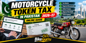 Motorcycle Token Tax in Pakistan 2026–27: Online Guide